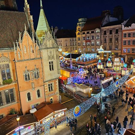 Rynek Market Square Wroclove Tectum Apartments Z Widokiem Na Rynek Wroclaw Exterior photo